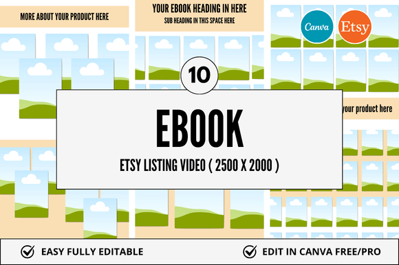 10 Ebook Etsy Video Mockup: Elevate Your Digital Product Presentation