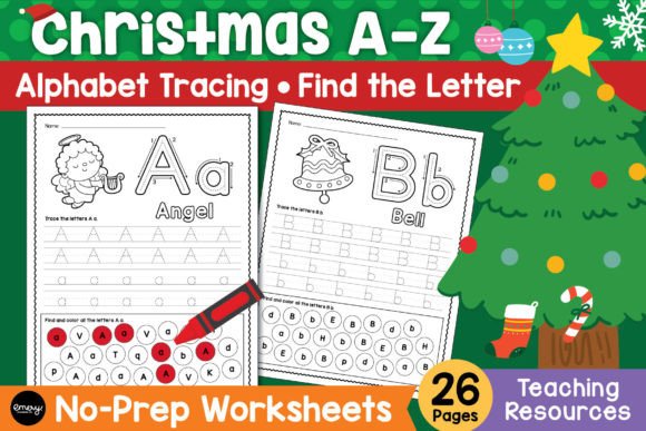 Christmas Alphabet Tracing Worksheets: A Festive Design Tool