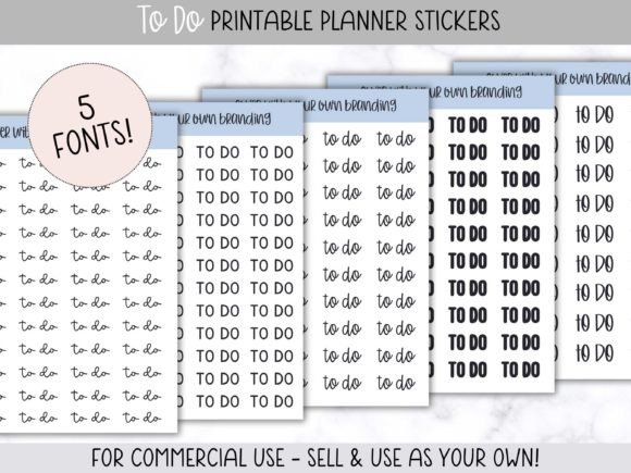 Streamline Your Design Workflow with Pre-Made Planner Stickers