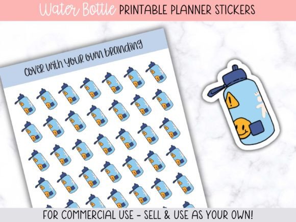 Streamline Your Design Workflow with Water Bottle Planner Stickers