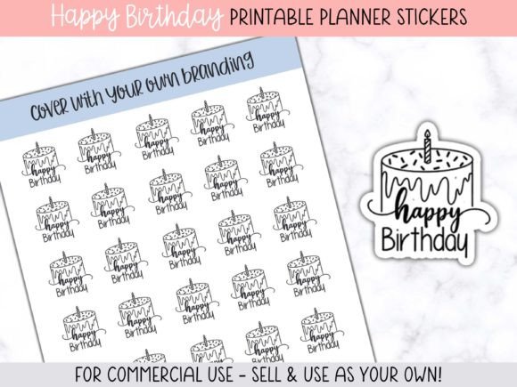 Streamline Your Sticker Shop with Pre-Designed Planner Assets